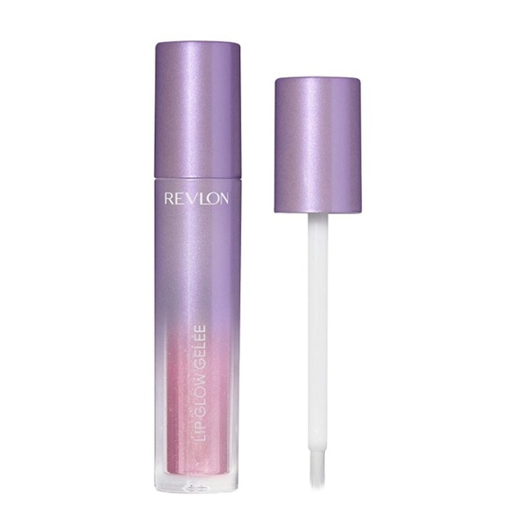 NWT Revlon Crystal Aura Lip Glow Gelee Psychic Power Rose Quartz Crystal - Picture 1 of 3